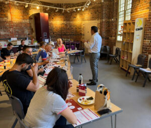 Masterclass di vini contini 1898 al South Coast Wine Festival 